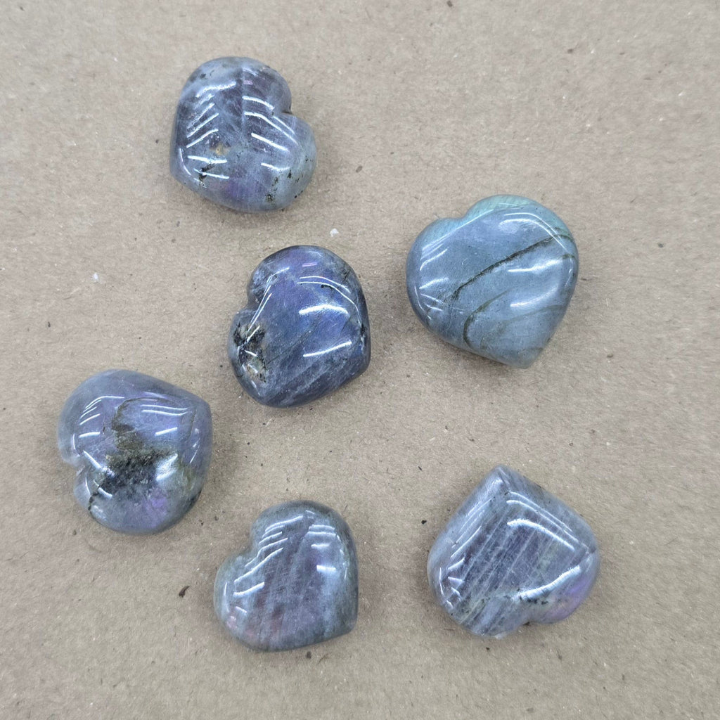 Labradorite Heart Crystal