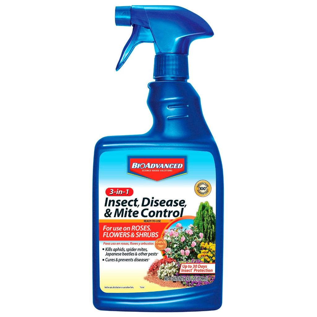 BioAdvanced® 3-in-1 Insect, Disease & Mite Control - 24oz