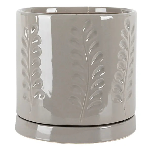 Janna Pot - 6" (light grey)