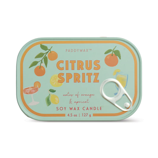 Bistro Tin Candle - Orange Citrus Spritz