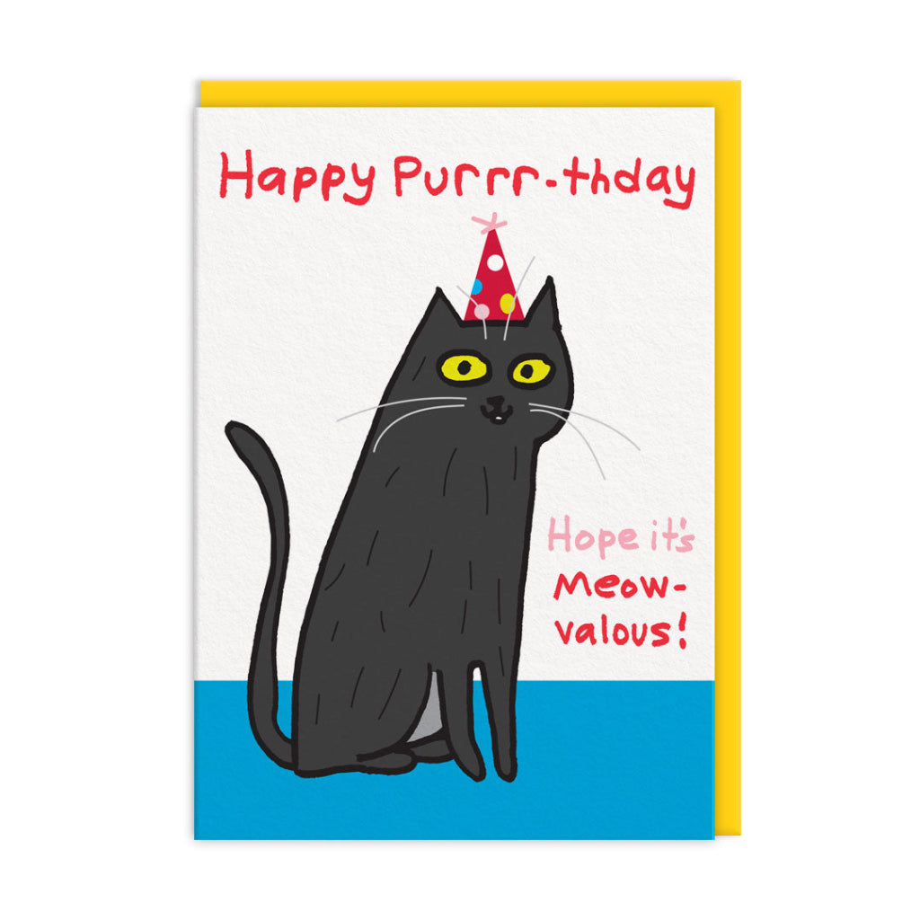 Ohh Dear Card - Meow-valous!