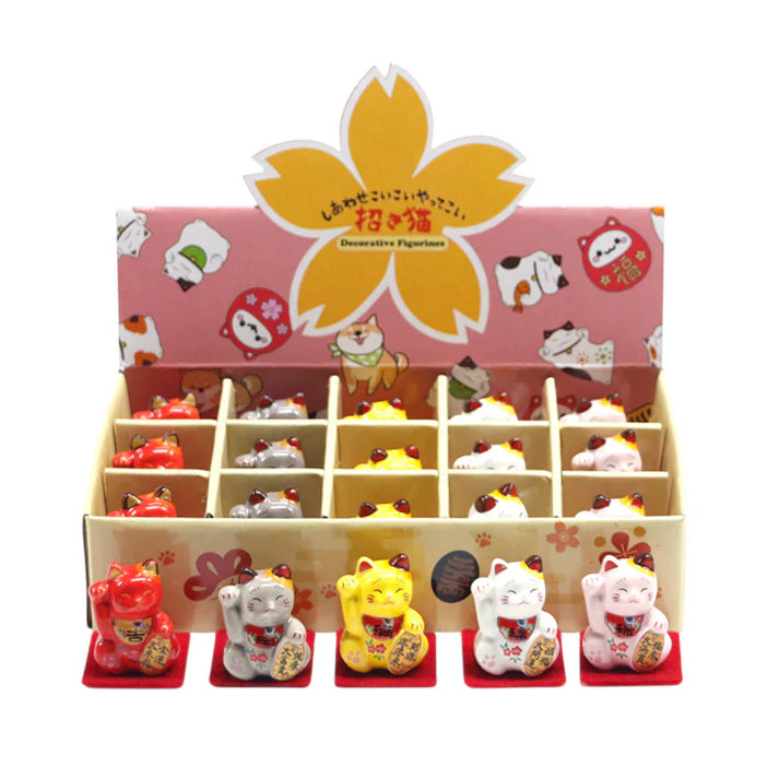 Maneki Neko Lucky Cat - 2.5"