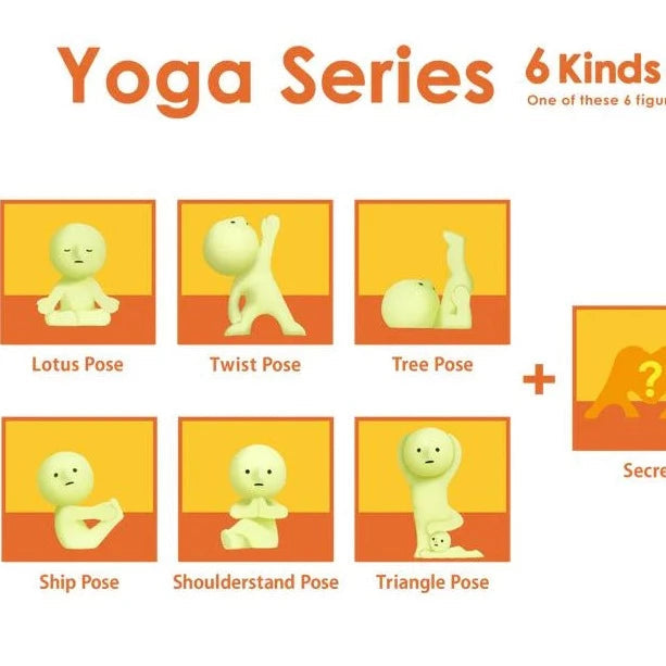 Smiski - yoga series