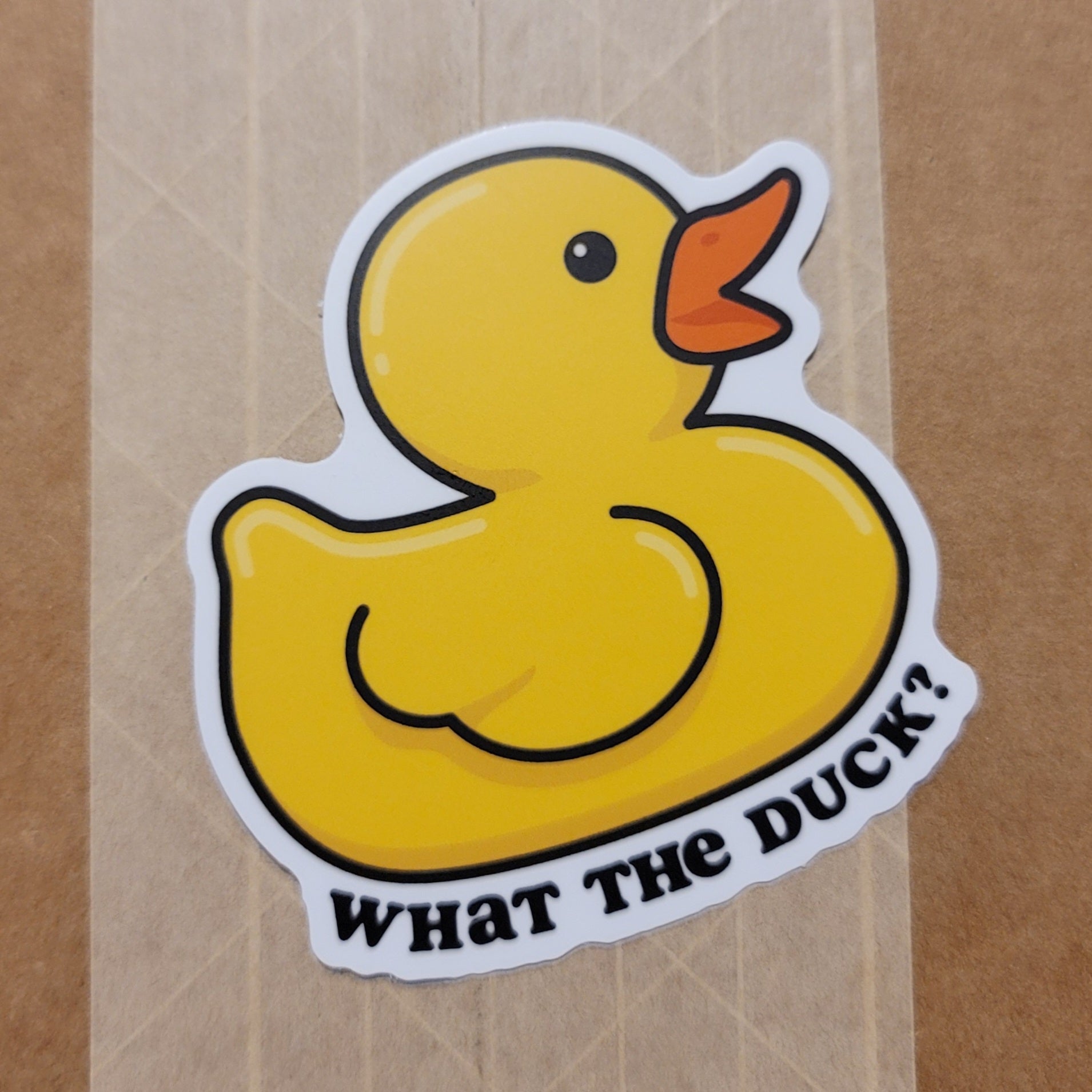 STICKERS - WHAT THE DUCK