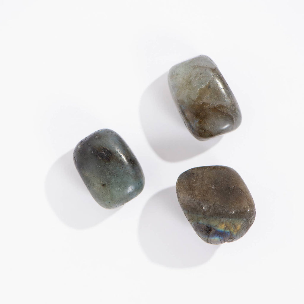 Tumbled Labradorite Crystals - 1”- 2”