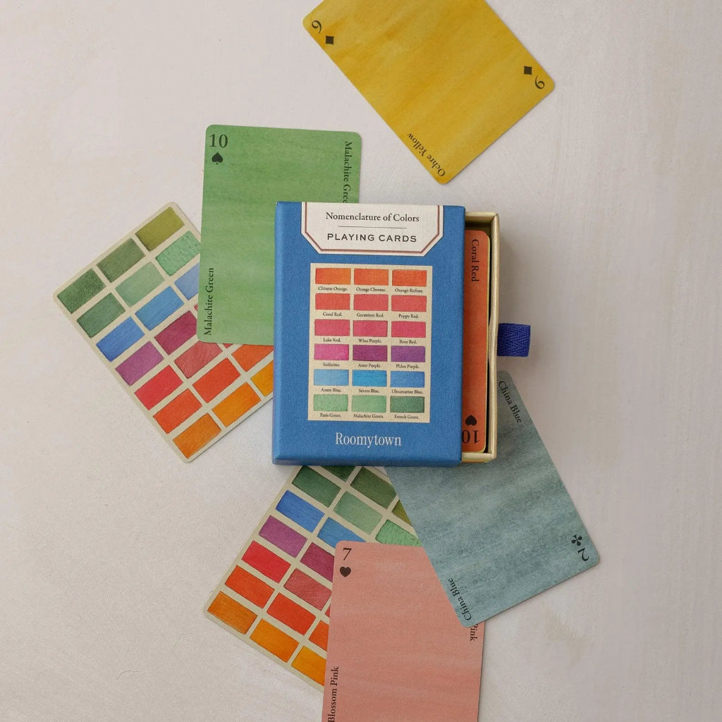 Playing Card Deck - Nomenclature of Colors