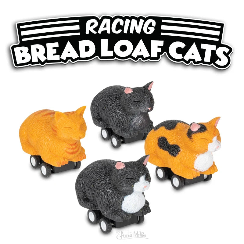 Miniature - Racing Bread Loaf Cats