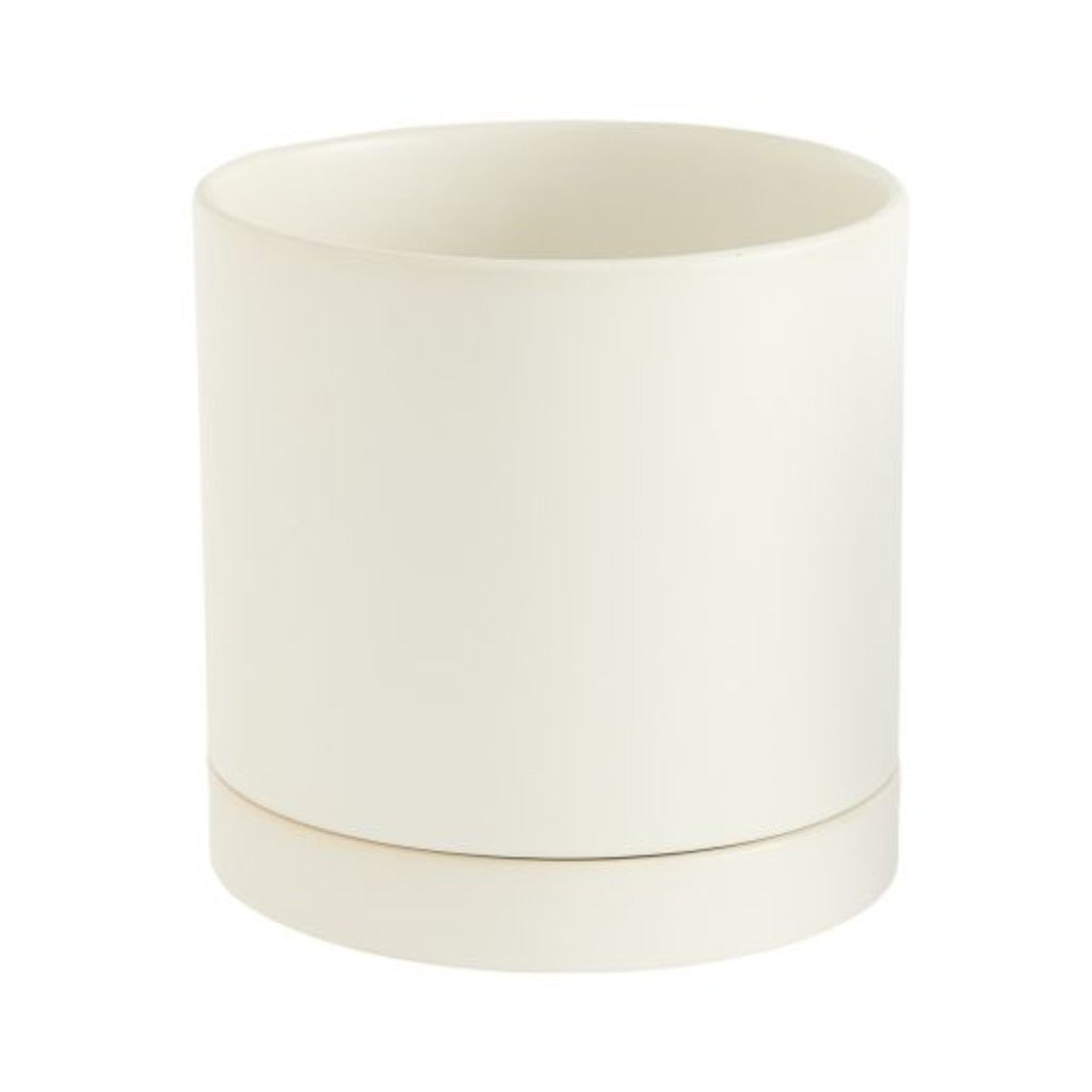 PLANTERS - ROMEY PLANTER - 7" - WHITE