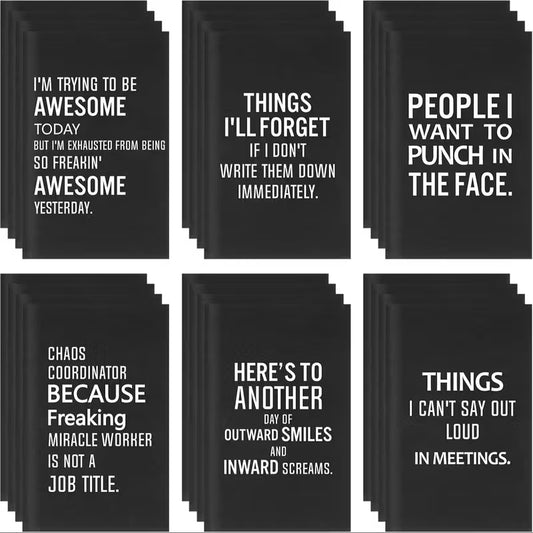 Mini notebook - humorous