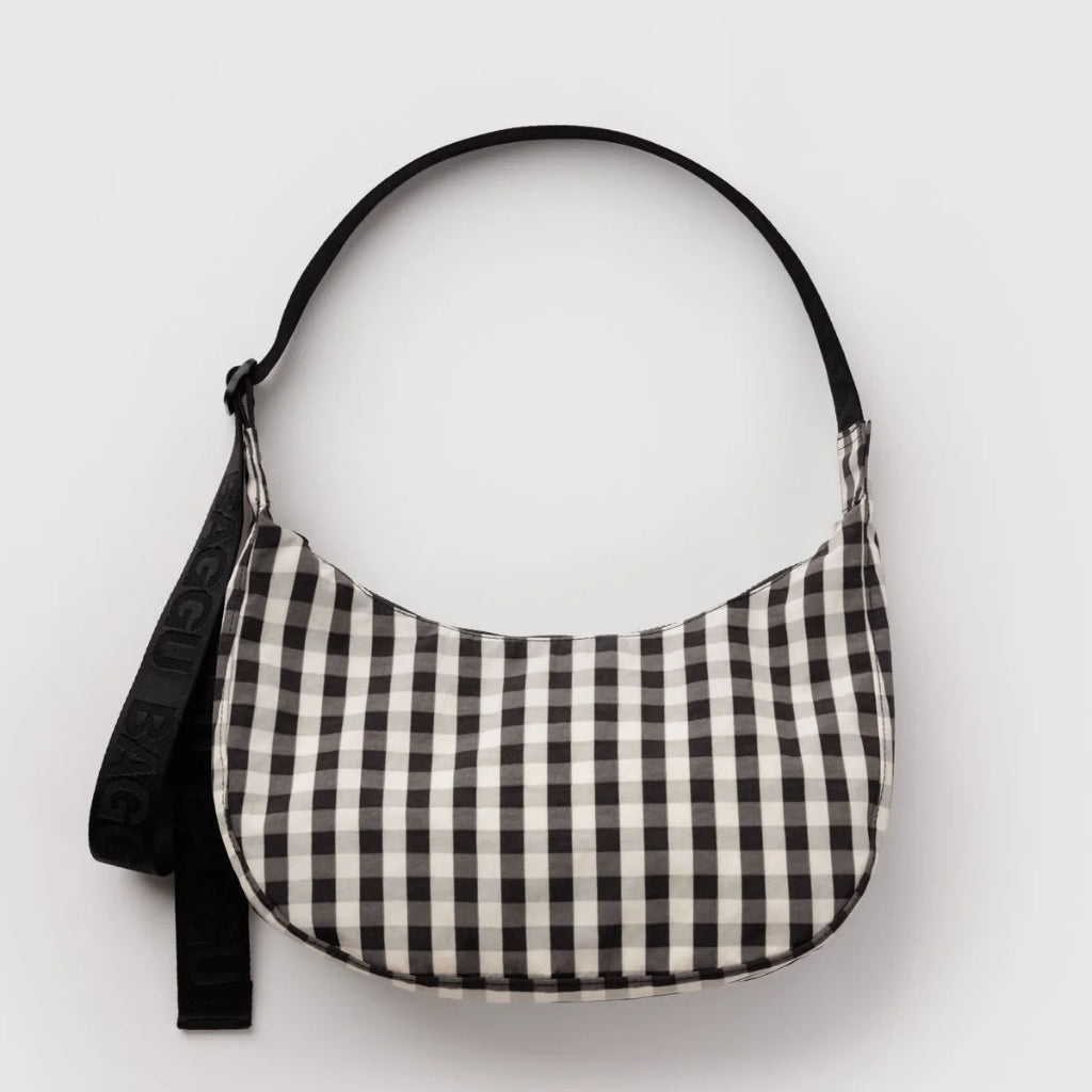 Medium Nylon Crescent Bag