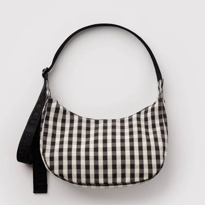 Medium Nylon Crescent Bag