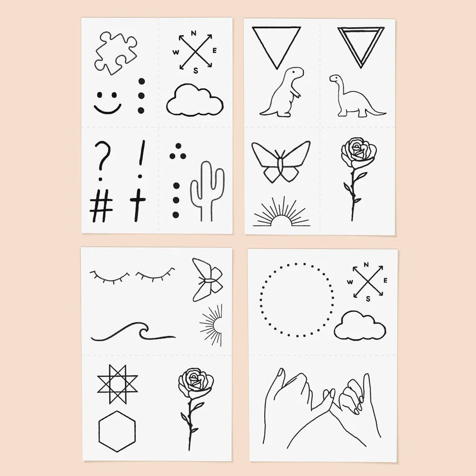Barely There Temporary Tattoos