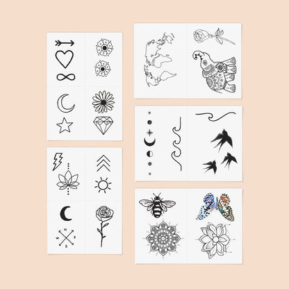 Best Sellers Temporary Tattoos