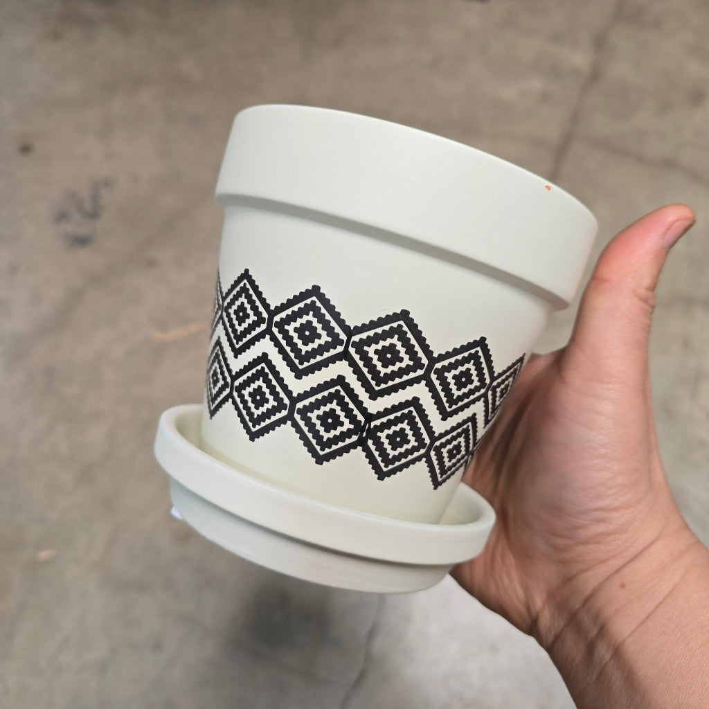 Tribal Planter - 7"