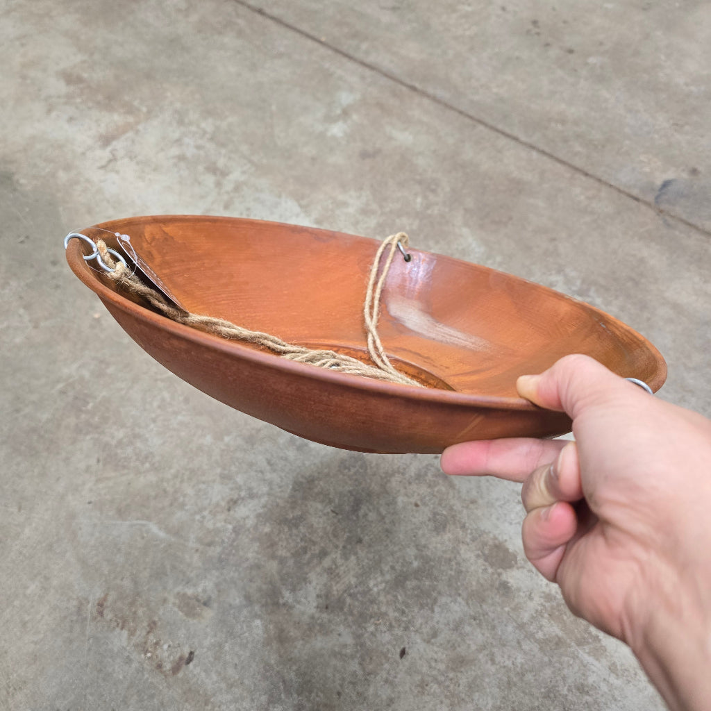 Rust Hanging Platter - 14"