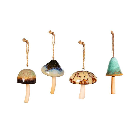 Ceramic Mushroom Ornament - Assorted