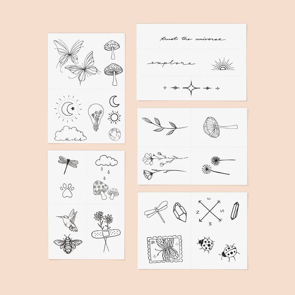 Explorer Temporary Tattoos
