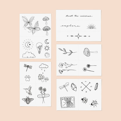 Explorer Temporary Tattoos