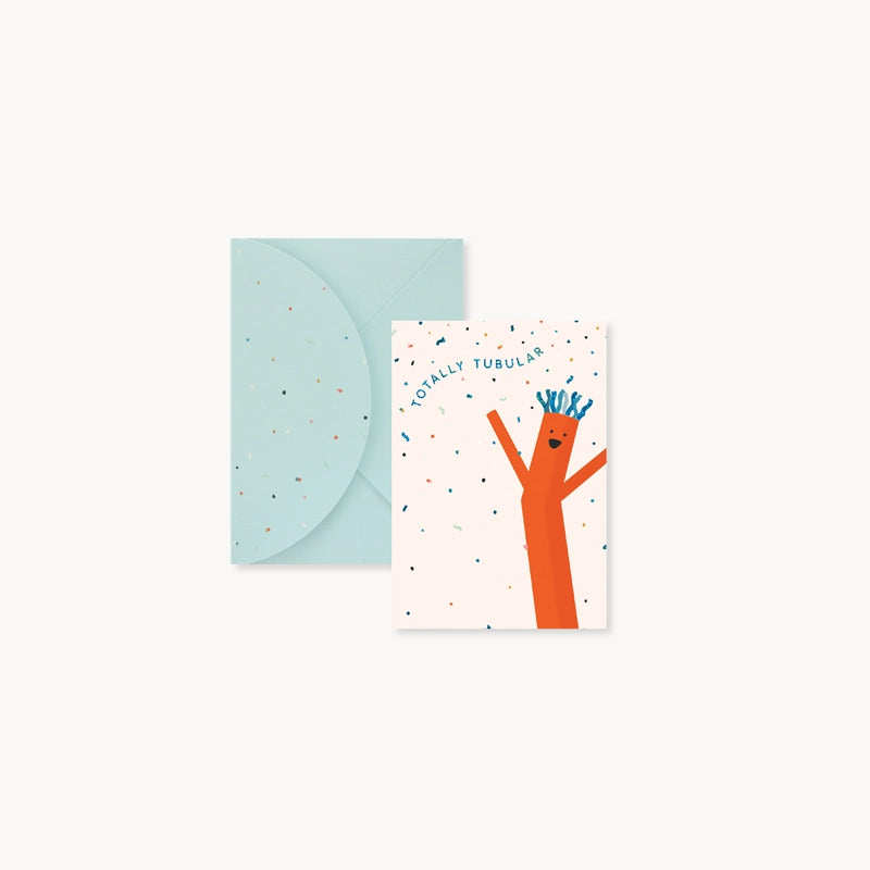 Totally Tubular - Party On Pop-Up Greeting Card