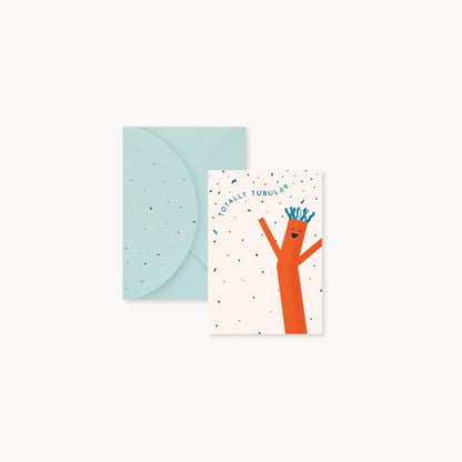 Totally Tubular - Party On Pop-Up Greeting Card