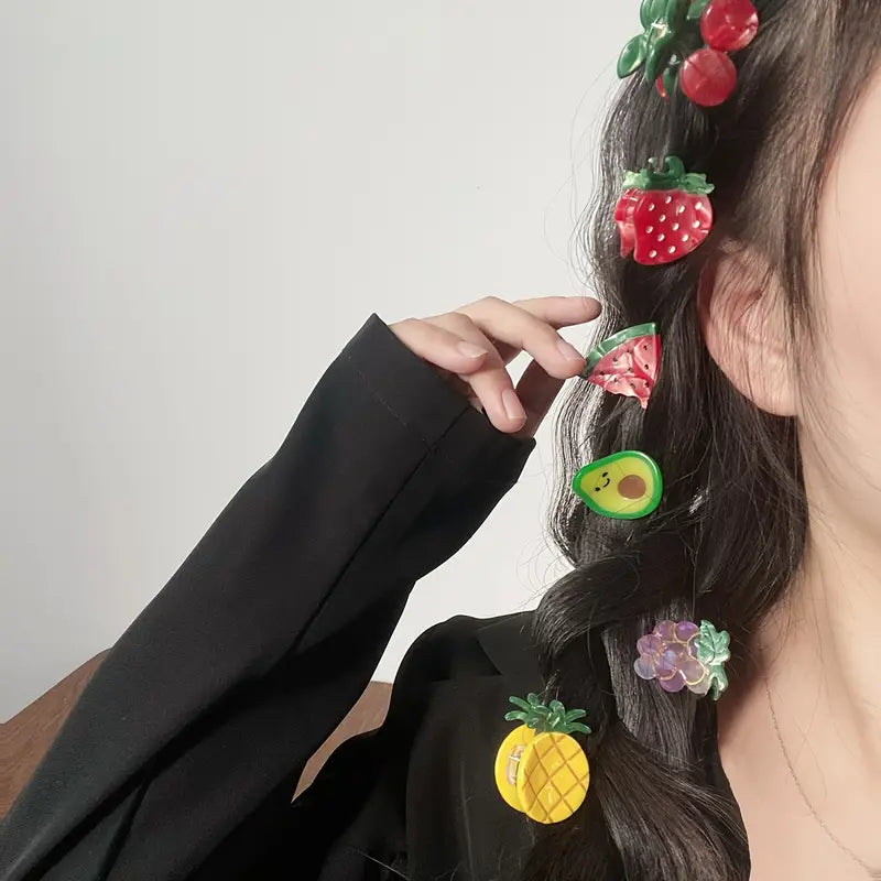 Mini Fruit Hairclip