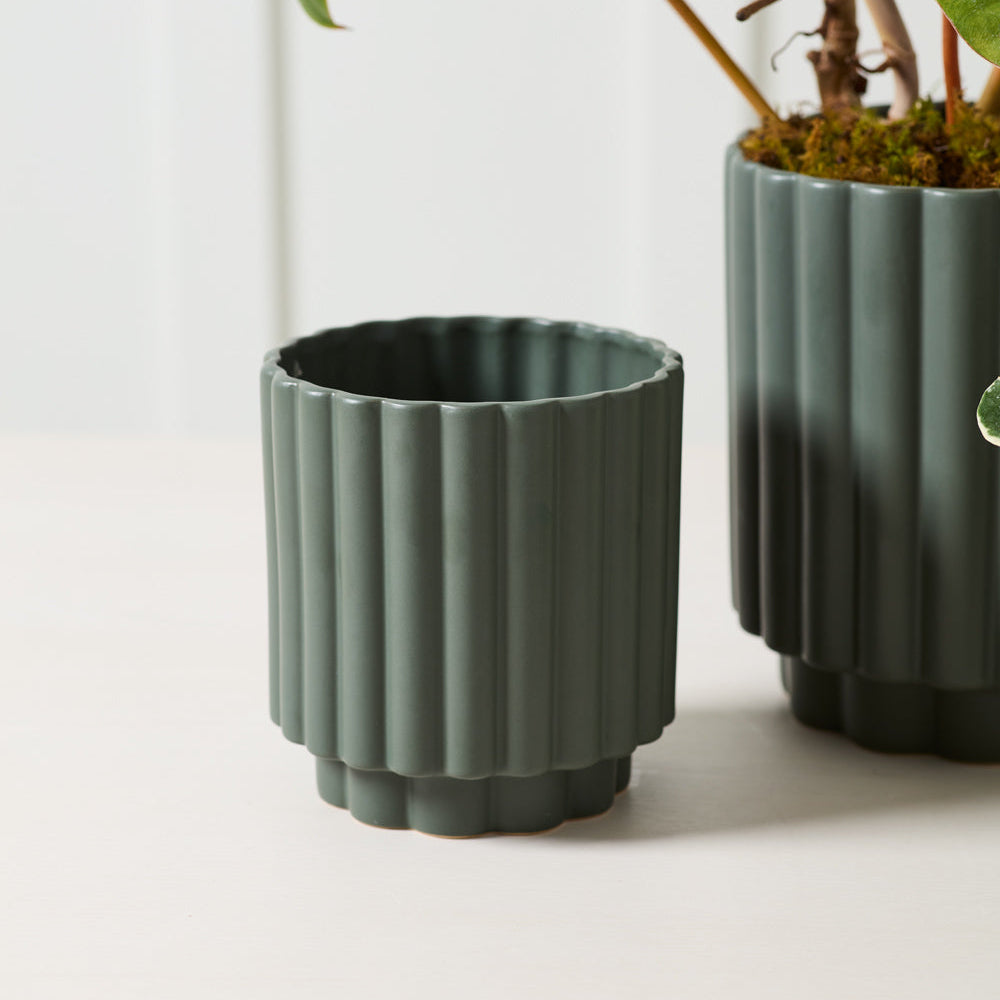 Carmen Pot 5.5" (dark green)