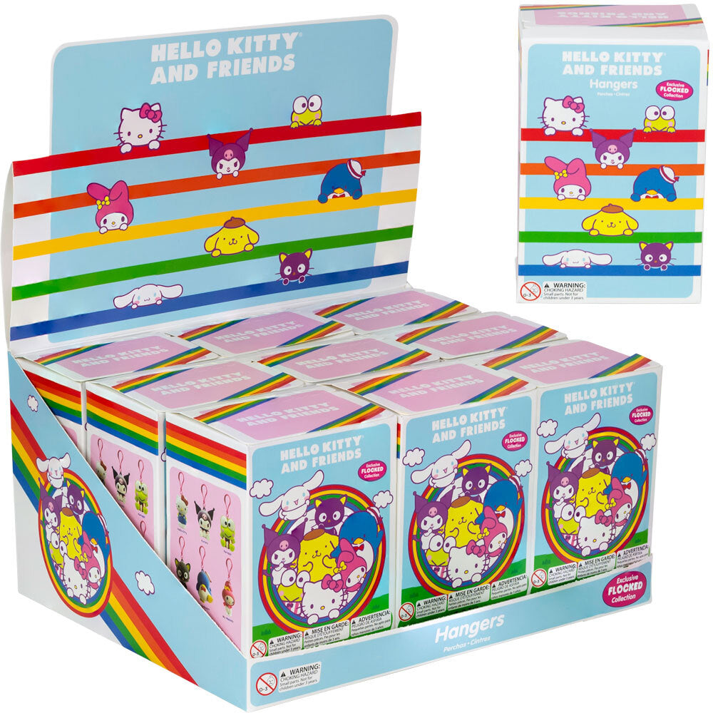 Blind Box - Hello Kitty & Friends Jumbo Flocked Figure Blind Box