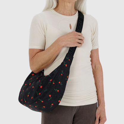 Medium Nylon Crescent Bag