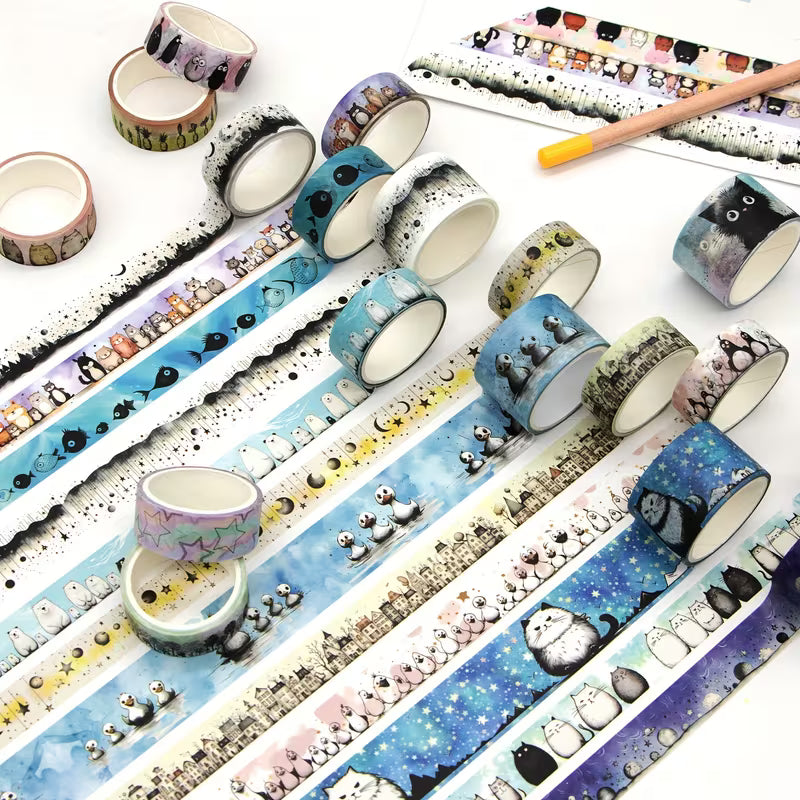Kawaii Animal Washi Tape
