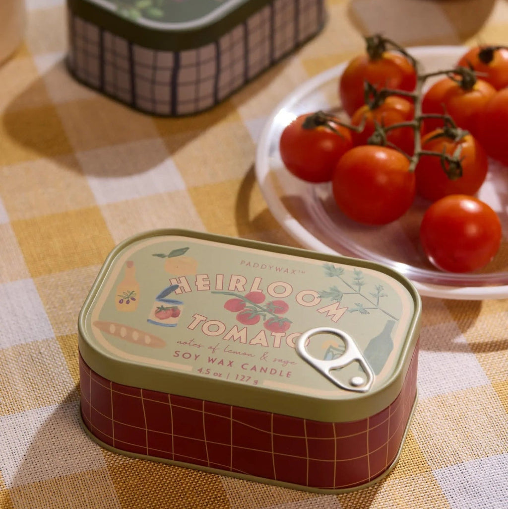 Bistro Tin Candle - Heirloom Tomato