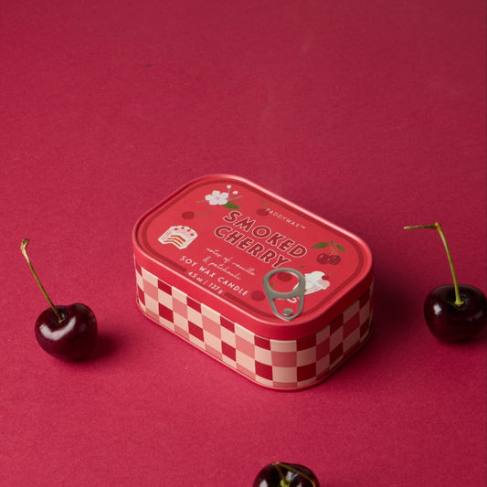 Bistro Tin Candle - Smoked Cherry
