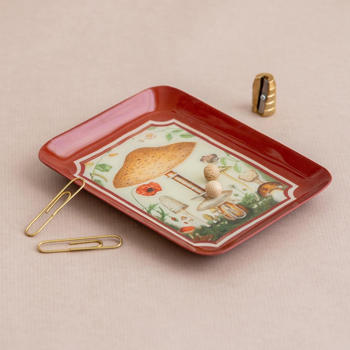 Rectangular Tray - Fungi