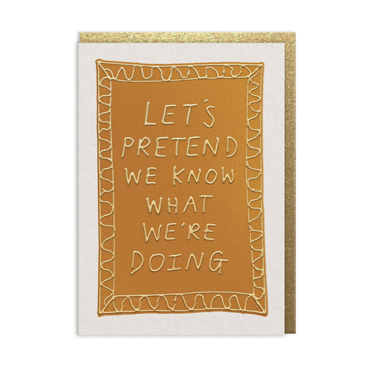 Ohh Deer Card - Let's Pretend