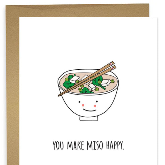 Miso Happy Greeting Card
