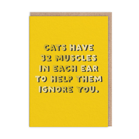 Ohh Dear Card - 32 Muscles