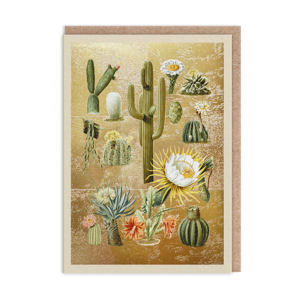 Ohh Deer Card - Cacti