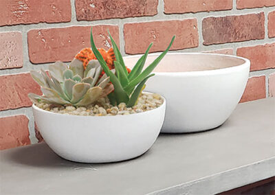Low Bowl - 8" (matte white)