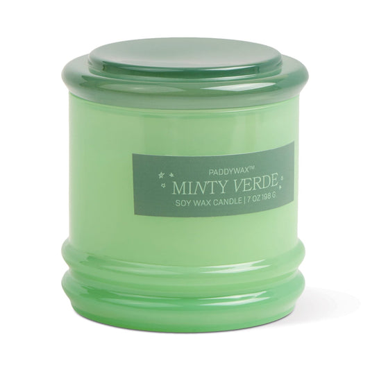 Stack Candle - Minty Verde