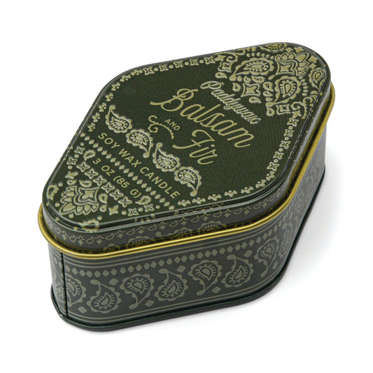 Station Tin Candle -  Balsam & Fir (3.5 oz)