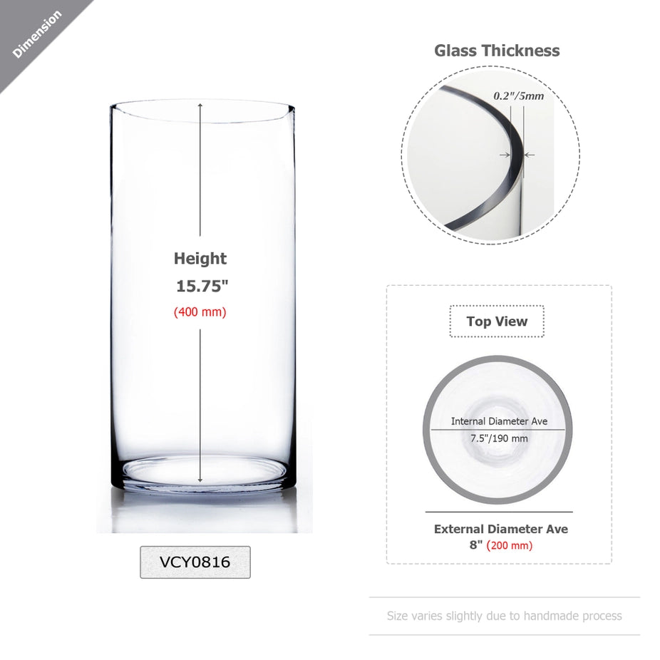 GLASS VASE - 8