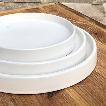 Essential Saucer - Matte White