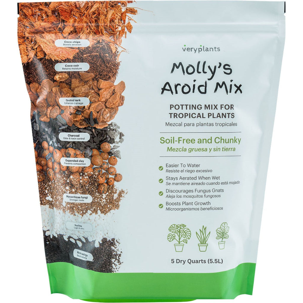 Molly's Aroid Mix - 5 qt