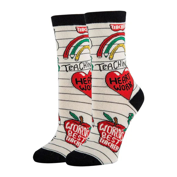 Heart Work Socks (women)