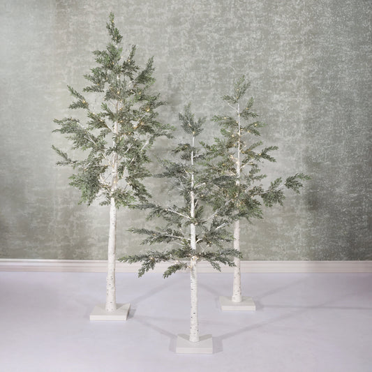 Cypress LED Tree - 4"
