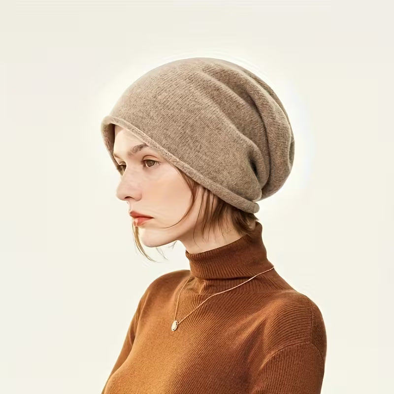 Solid Slouchy Beanie