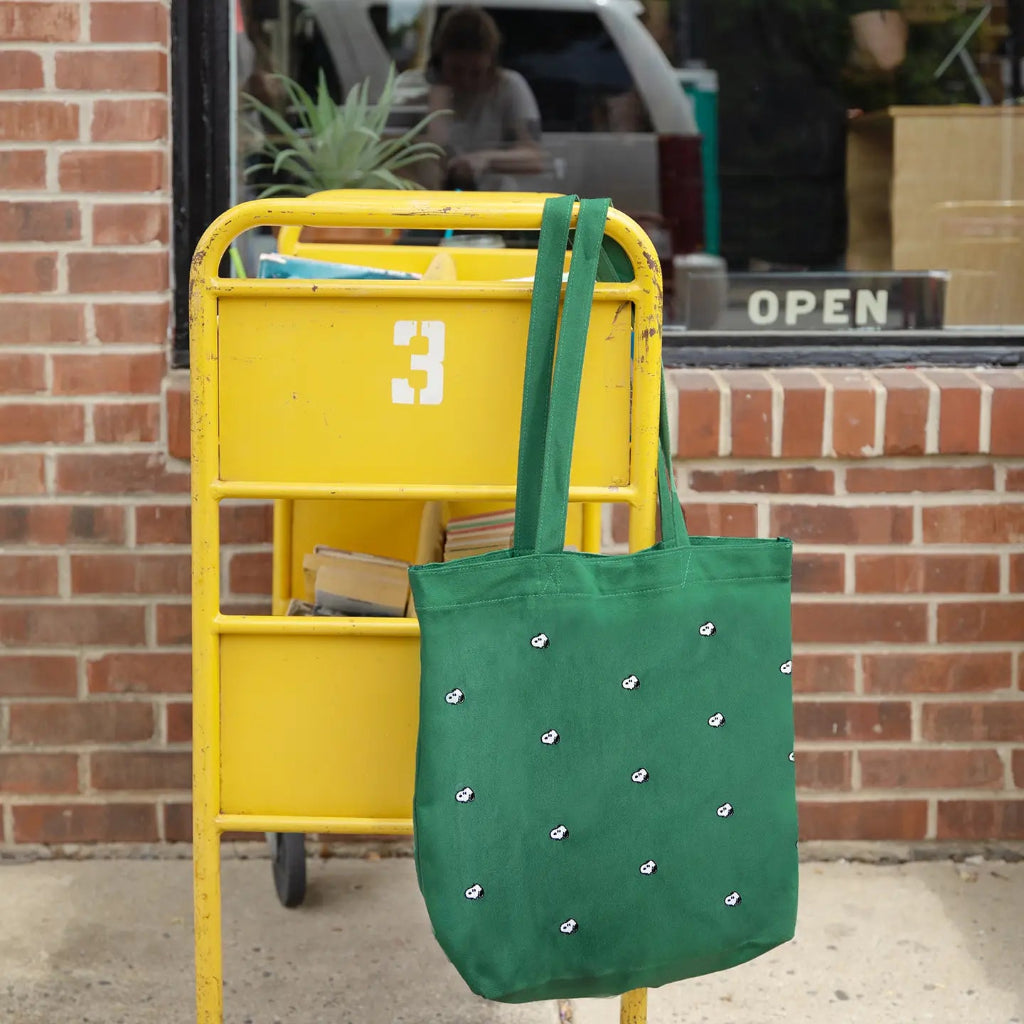 Peanuts® - Snoopy Embroidered Tote Bag (Forest)