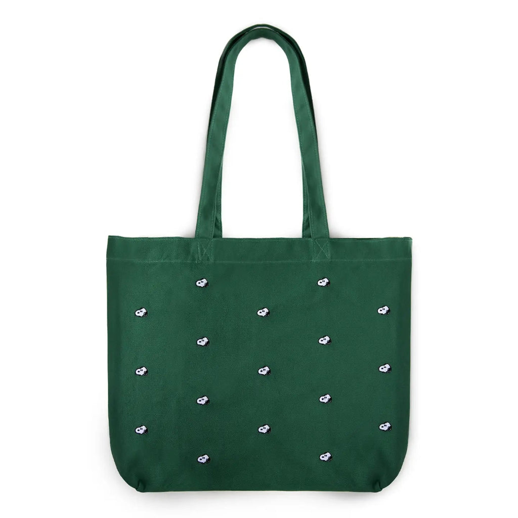 Peanuts® - Snoopy Embroidered Tote Bag (Forest)