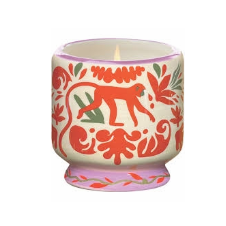 A dopo candle -  Coconut & Amber 8 oz