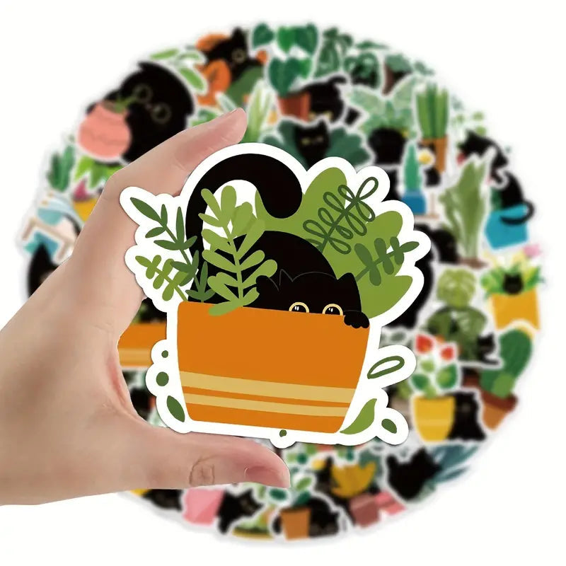COOL SH*T - Cats And Plants Sticker