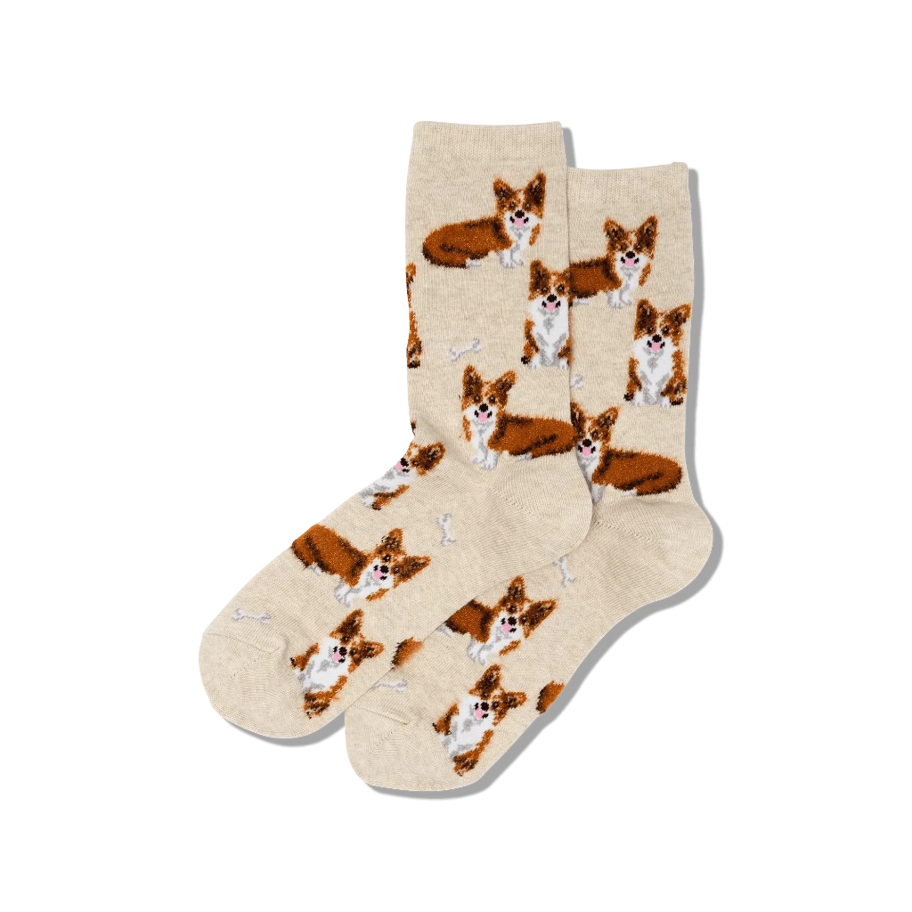 Corgis Crew Socks